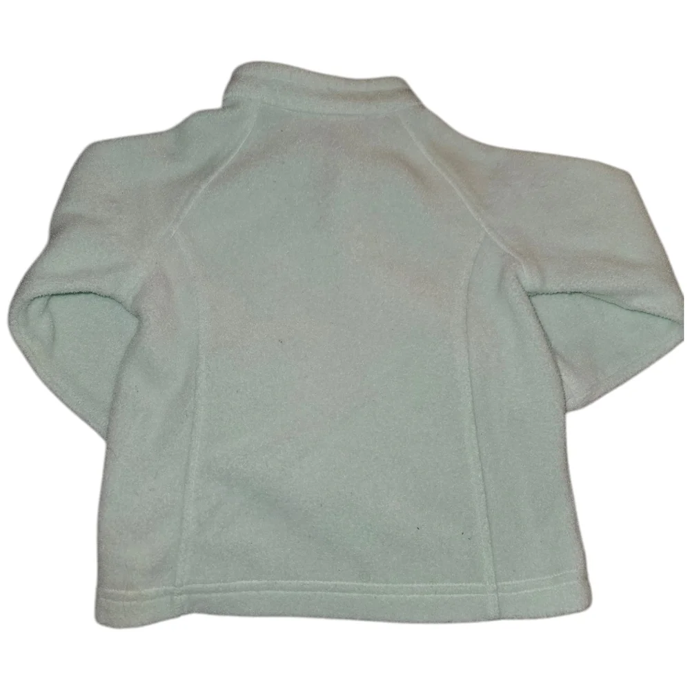 Columbia 3T Benton Springs Fleece Jacket Mint Green Zip Up Jacket Layer Hiking